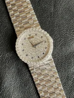 Montre Piaget 9706G2 en or blanc et diamants de 1995 - Ensemble complet - Parfait - Image 5
