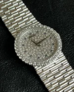 Montre Piaget 9706G2 en or blanc et diamants de 1995 - Ensemble complet - Parfait - Image 12