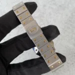 Montre Cartier Santos Carrée bimétallique 1172961, date automatique, 1996 - Ensemble complet - Image 3