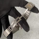 Montre Cartier Santos Carrée bimétallique 1172961, date automatique, 1996 - Ensemble complet - Image 2