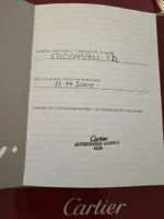 Montre Cartier Tank Américaine, petite, 2000, or jaune massif 18 carats, réf. 1710, boîte et papiers, W2601556 - Image 4