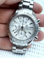 Omega Speedmaster 40 mm Chronographe Automatique 2007 1164 Cadran d'origine Réf. 3211.30 - Image 13