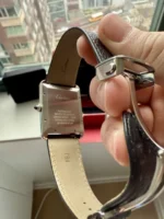 Montre automatique Cartier Tank Must XL 2022 en acier inoxydable WSTA0040 4324, ensemble complet - Image 6