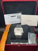 Montre Cartier Santos Grand Modèle WSSA0018 pour Homme en Acier Inoxydable 2023