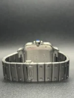 Montre Cartier Santos Grand Modèle WSSA0018 pour Homme en Acier Inoxydable 2023 - Image 10