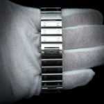 Montre Cartier Santos de Cartier 39,8 mm, cadran gris, bracelet en acier, 2025 (WSSA0037) - Image 5