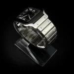 Montre Cartier Santos de Cartier 39,8 mm, cadran gris, bracelet en acier, 2025 (WSSA0037) - Image 12