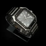Montre Cartier Santos de Cartier 39,8 mm, cadran gris, bracelet en acier, 2025 (WSSA0037) - Image 9