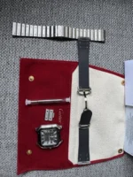 2025 Cartier Santos de Cartier WSSA0037 Noir ADLC Acier - Image 3