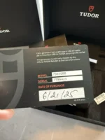 Montre TUDOR Black Bay GMT M79830RB-0010, 41 mm, cadran opalin/blanc, B&P - Image 4