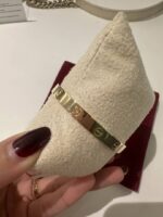 Bracelet CARTIER Love taille 17, or jaune, ensemble comple - Image 5