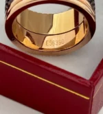 Auth Boucheron Quatre Classique Large Diamond Ring 18K, Size 51 - Image 6