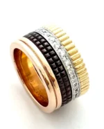 Auth Boucheron Quatre Classique Large Diamond Ring 18K, Size 51 - Image 14
