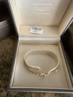 Bracelet Bvlgari Serpenti Viper en or jaune 18 carats, taille M - Image 10