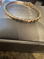 Bracelet Bvlgari Serpenti Viper en or jaune 18 carats, taille M - Image 6