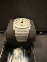 Montre Bvlgari Titane Octo Finissimo Gris BGO40C14TTXTAUTO - Image 11