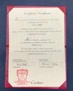 Bague CARTIER Love, petit modèle, en or jaune 18 carats 750, pavée de 88 diamants, B4083300 - Image 3