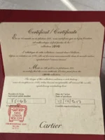 Bracelet Love Cartier en or rose 18 carats, 10 diamants, taille 17, petit modèle, 4 mm, boîte, Coa - Image 5