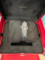 Montre Cartier Santos 31,5 mm WSSA0085 Dumont en acier inoxydable d'occasion - Image 3