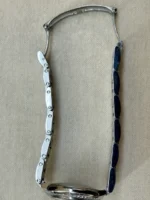 Montre Cartier Ballon Bleu QTZ 28 mm pour femme avec lunette sertie de diamants - Coffret complet - Image 3