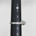 Bague Cartier diamant 0,73 ct VVS2 G 3EX US6 Pt950 boîte GIA nouvellement polie 5923A - Image 6