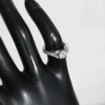 Bague Cartier diamant 0,73 ct VVS2 G 3EX US6 Pt950 boîte GIA nouvellement polie 5923A - Image 5