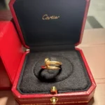 Cartier Juste Un Clou 18K Rose Gold Ring Size 52/ US 6