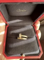 Cartier Juste Un Clou Ring 49mm US 5 18K Yellow Classic Model - Image 8