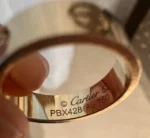 Bague Cartier LOVE en or jaune - Modèle Classique Taille 52 - Image 8