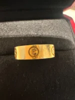 Bague Cartier LOVE en or jaune - Modèle Classique Taille 52 - Image 3