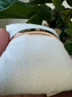 Bracelet Cartier Love en or rose 18 carats, nouvelle version, taille 16, avec boîte et papiers - B4000 - Image 2