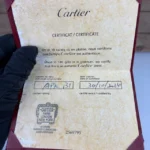 Bracelet Cartier Love en or rose 18 carats, taille 16, ensemble complet avec papiers - Image 3