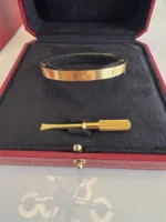 Bracelet Love Cartier en or jaune 18 carats - Image 10