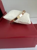 Bracelet Love Cartier - Modèle Classique - Or rose 18 carats - 21 cm - Coffret et certificat 2022 - Image 11
