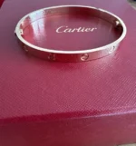 Bracelet Love Cartier - Modèle Classique - Or rose 18 carats - 21 cm - Coffret et certificat 2022 - Image 6