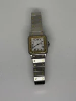 Montres Cartier Santos Date Réf. 81036288 Cadran Blanc Automatique 29 mm 2961 - Image 3