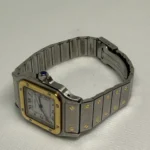 Montres Cartier Santos Date Réf. 81036288 Cadran Blanc Automatique 29 mm 2961