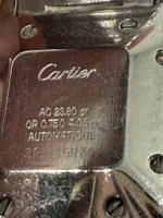 Montres Cartier Santos Date Réf. 81036288 Cadran Blanc Automatique 29 mm 2961 - Image 8