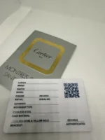 Montres Cartier Santos Date Réf. 81036288 Cadran Blanc Automatique 29 mm 2961 - Image 10