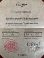 Bracelet Cartier Panthère à 3 rangs en or jaune 18 carats, très bon état - Image 3