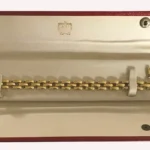 Bracelet Cartier Panthère à 3 rangs en or jaune 18 carats, très bon état