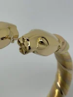 Bracelet Cartier Panthère Cougar Trinity en or jaune, blanc et rose 18 carats, service 2025 - Image 11
