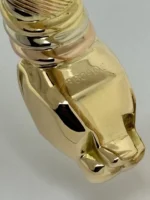 Bracelet Cartier Panthère Cougar Trinity en or jaune, blanc et rose 18 carats, service 2025 - Image 3