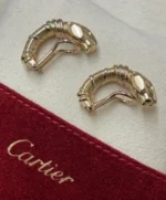 Boucles d'oreilles Trinity Cartier Panthère Cougar en or jaune, blanc et rose 18 carats, service 2025 - Image 20