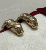 Boucles d'oreilles Trinity Cartier Panthère Cougar en or jaune, blanc et rose 18 carats, service 2025 - Image 18