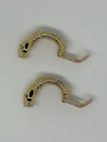 Boucles d'oreilles Trinity Cartier Panthère Cougar en or jaune, blanc et rose 18 carats, service 2025 - Image 8