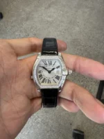 Cartier Roadster 2723 WE5002X2 18K WG Diamond Quartz 30mm Box Papers - Image 7