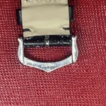 Montre homme Cartier Santos Dumont W2SA0011, cadran argenté, boîte et papiers - Image 18