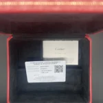 Montre homme Cartier Santos Dumont W2SA0011, cadran argenté, boîte et papiers - Image 14