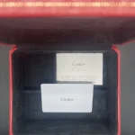 Montre homme Cartier Santos Dumont W2SA0011, cadran argenté, boîte et papiers - Image 13